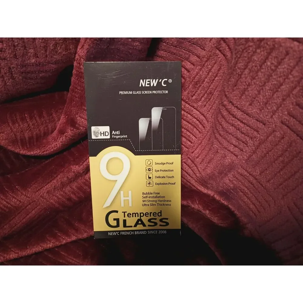 2 Pack iPhone 14 Plus Screen Protector (6.7 inch) + 2 Pack Camera Lens Protector